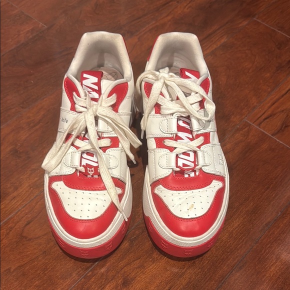 naked wold Shoes - Naked Wolf Red and White Sneakers